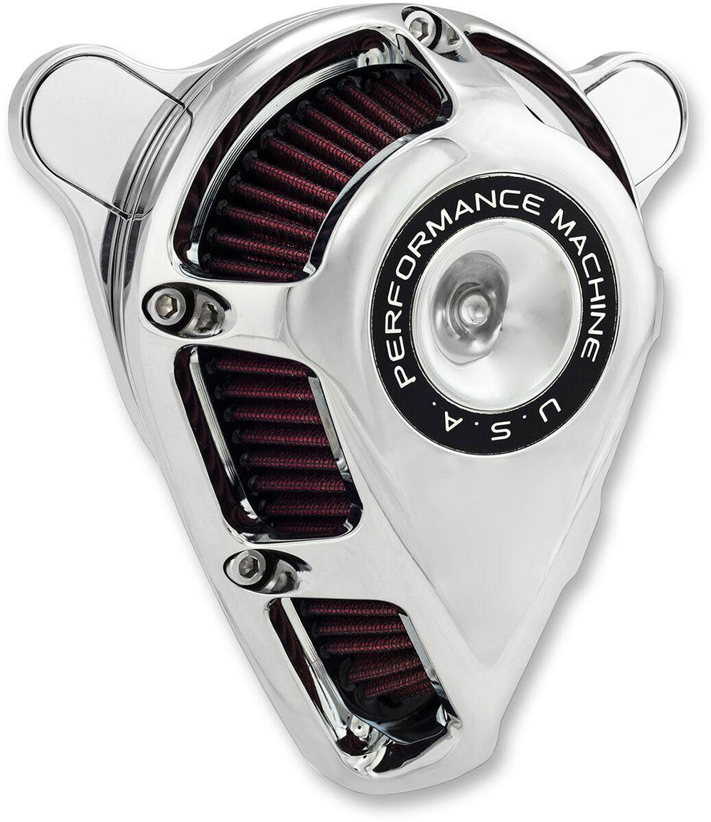 Performance Machine Jet Air Cleaner Kit For Harley Davidson FLDE 1750 2018-2020 - Chrome