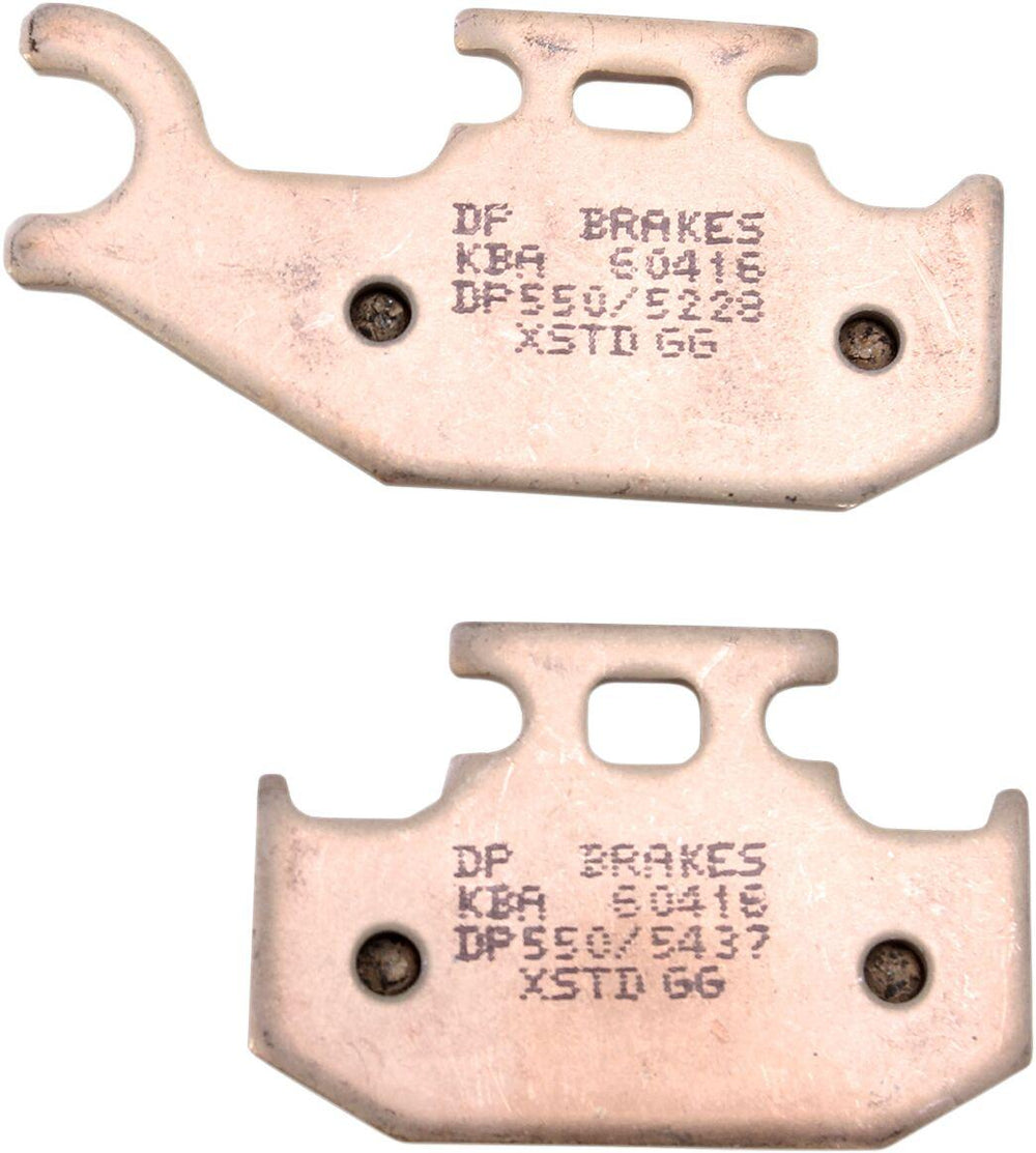 DP Brakes ATV/UTV Sintered Metal Brake Pads For Suzuki LT-A 400 2X4 2008 Front Left