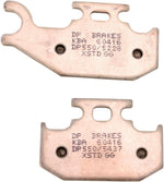 DP Brakes ATV/UTV Sintered Metal Brake Pads For Suzuki LT-A 400 2X4 2008 Front Left