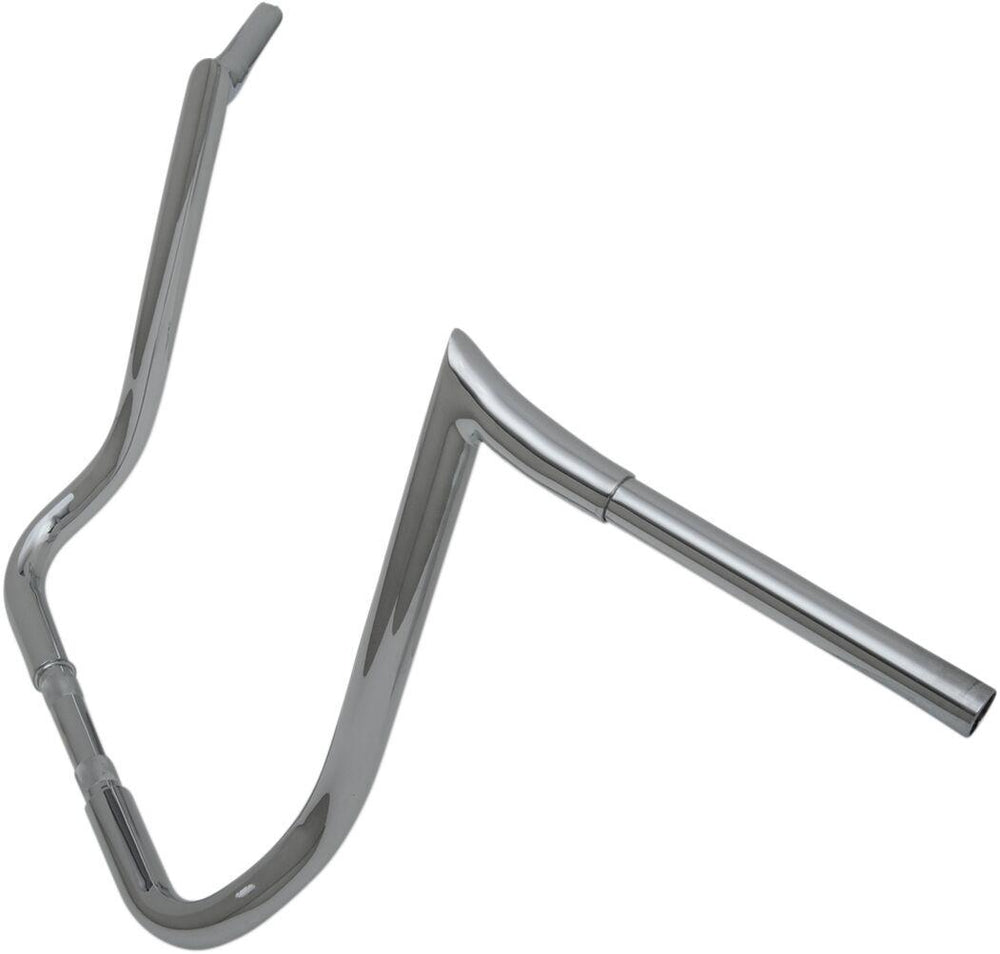 LA Choppers 1-1/4" Prime Ape Bagger Handlebar For Harley Davidson FLHT 1450 1999-2006 40.5 cm (16") - Chrome