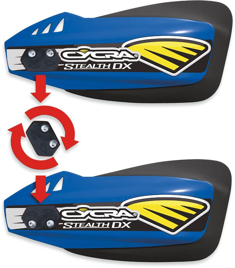 Cycra Stealth DX Hand Guards Racer Pack - Blue