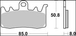 Brembo SR Xtra Sintered Brake Pads For Husqvarna 701 Supermoto 2021-2024 Front