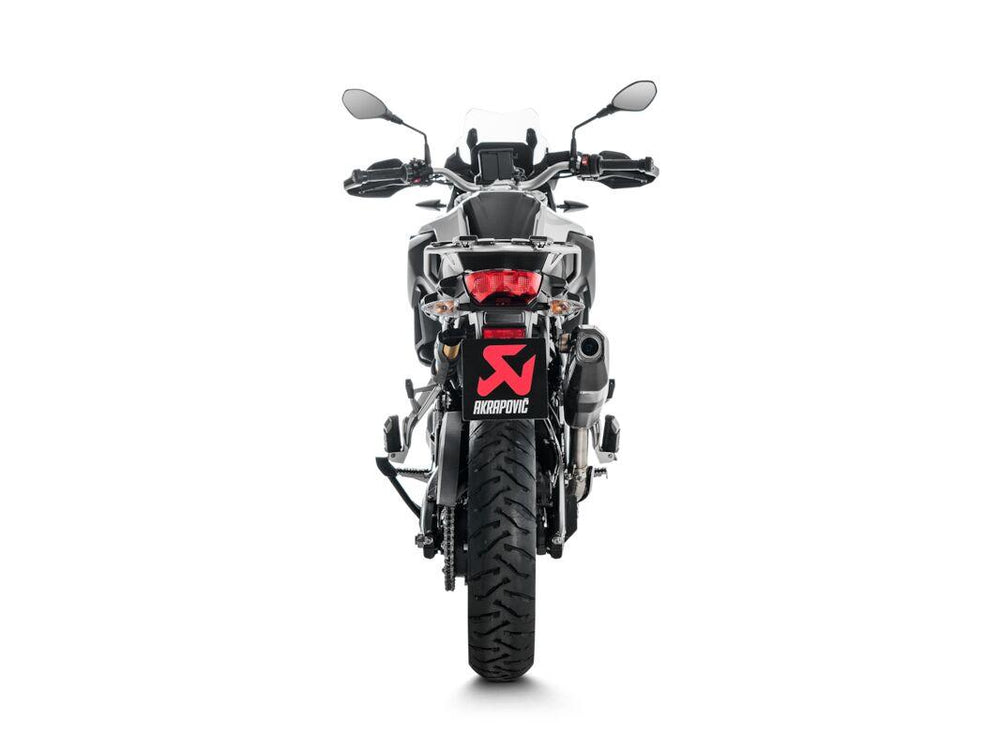 Akrapovic Line Titanium Silencer For BMW F 750 GS ABS 2018-2023 Black