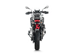 Akrapovic Line Titanium Silencer For BMW F 750 GS ABS 2018-2023 Black