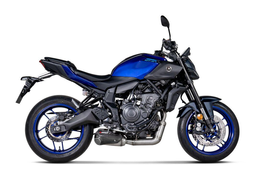 Akrapovic Racing Line Exhaust System For Yamaha MT-07 2020-2025