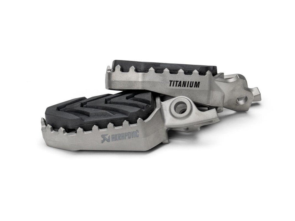 Akrapovic Foot Pegs For Honda CRF1000L Africa Twin 2016-2019 - Titanium