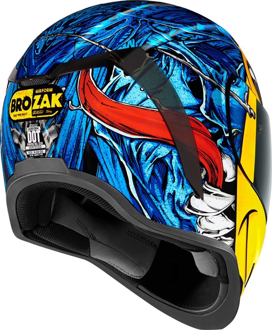 Icon Unisex Airform Brozak MIPS Helmet - Blue – Ghostbikes