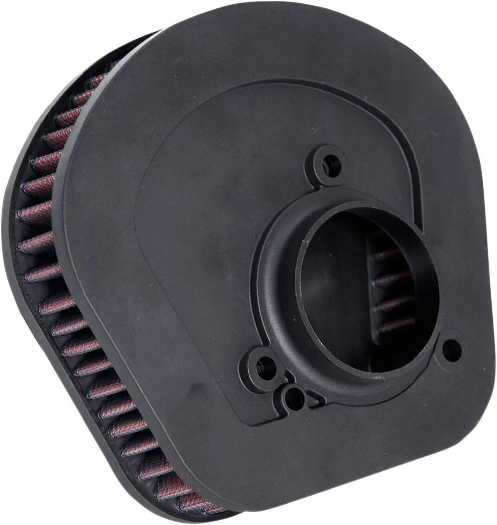 K&N High Flow Air Filter For Harley Davidson FLDE 1750 2018-2020 - Black Red
