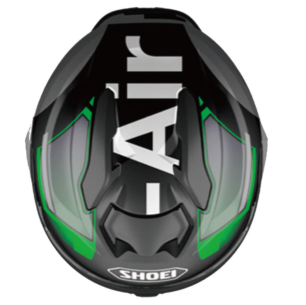 Shoei GT-Air 3 Mike TC-4 Full Face Motorcycle Helmet - Black/Green