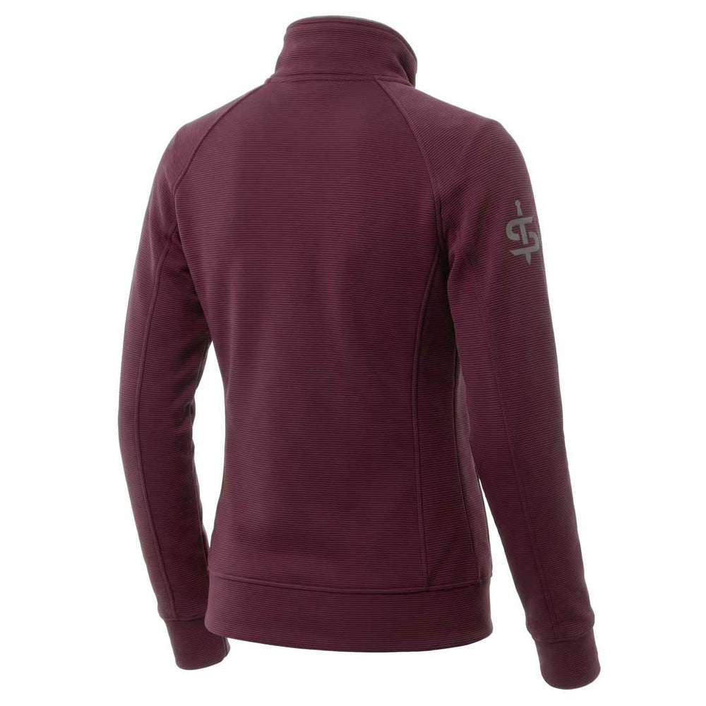 Spada Blade Ladies Motorcycle Track Top Jacket - Port Red