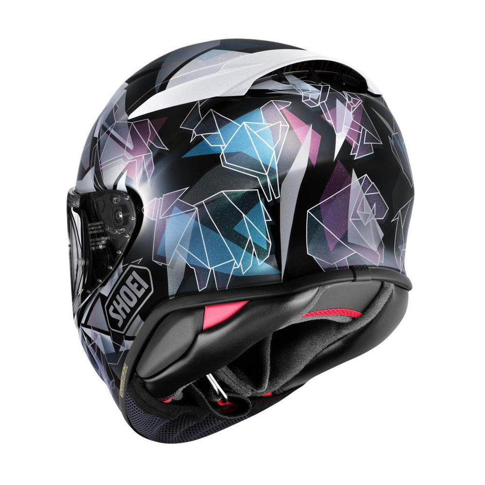 Shoei NXR2 Origami2 TC-5 Full Face Motorcycle Helmet - Black/Grey