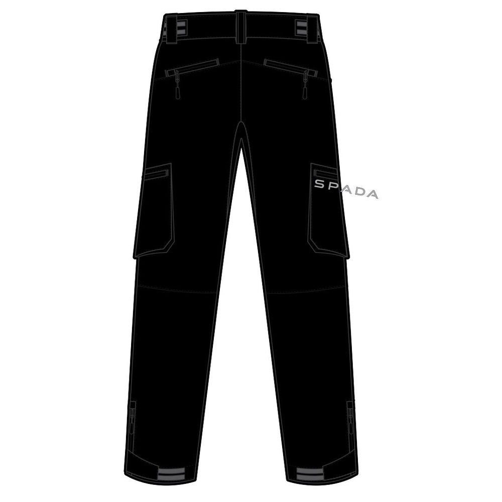 Spada Duel Cargo Ladies Motorcycle Trousers - Black