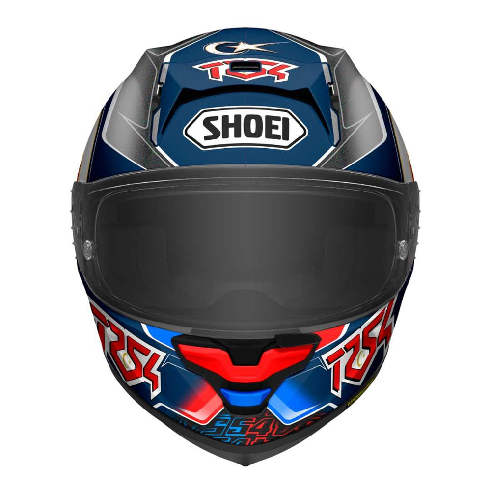 Shoei X-SPR Pro Toprak TC-2 Full Face Motorcycle Helmet - Blue