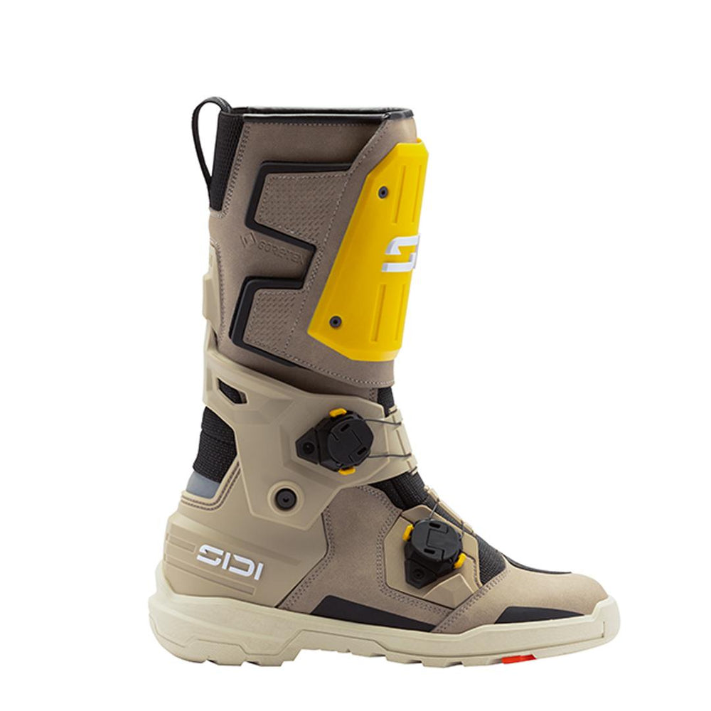 Sidi Taurus GTX Adventure Motorcycle Boots - Sand Ochre