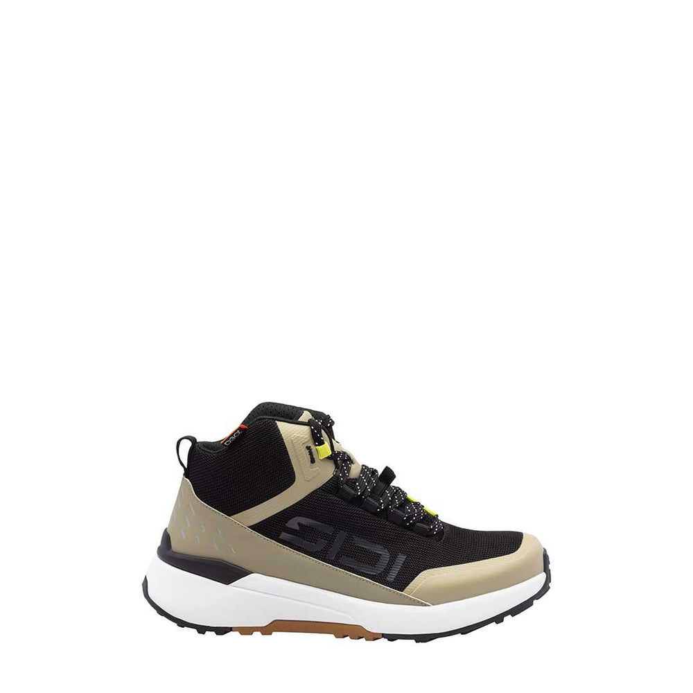 Sidi Nucleus Air Motorcycle Ankle Boots - Black/Dark Sand