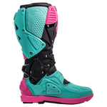 Sidi Crossfire 3 SRS CE Boots Black Mint Pink
