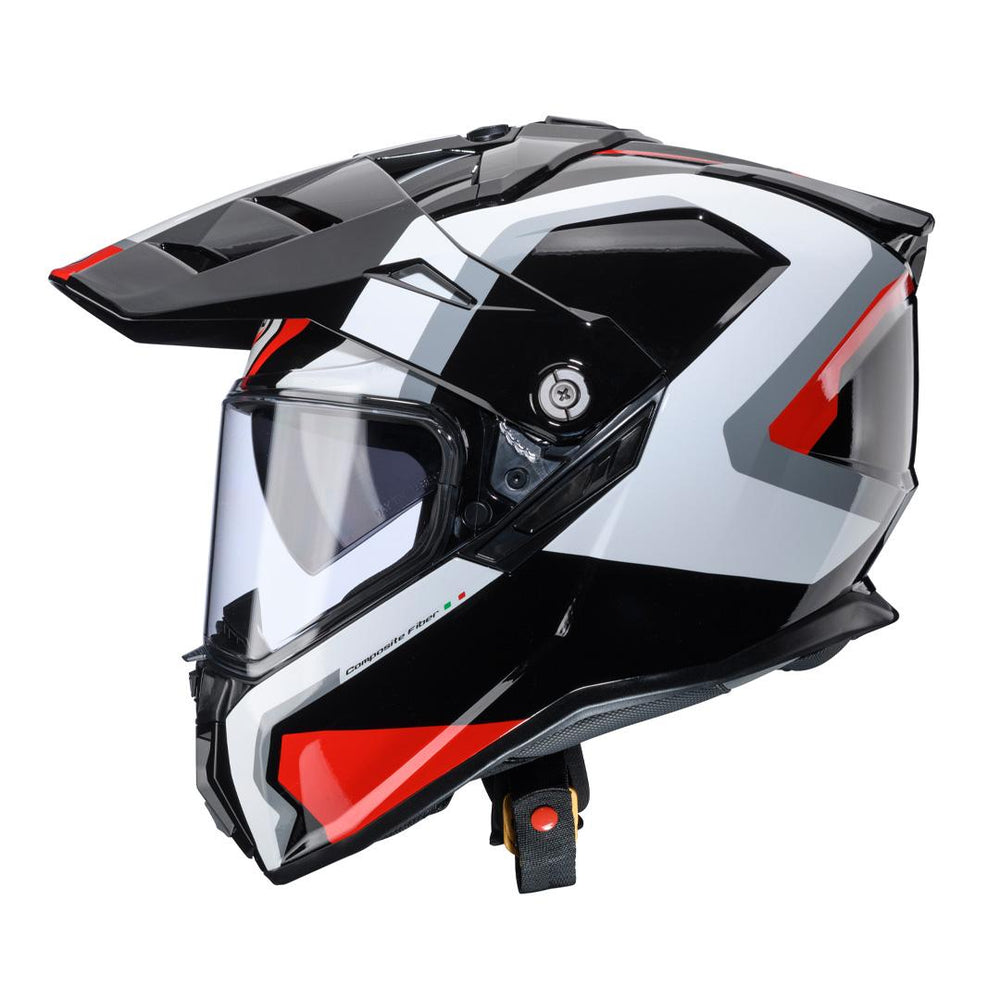 Caberg Tanami Scram Black Red White Helmet