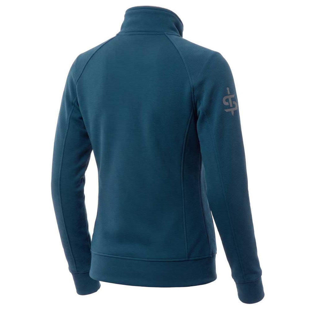 Spada Blade Ladies Motorcycle Track Top Jacket - Coral Blue