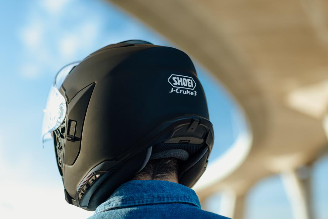 Shoei J-Cruise 3 Plain Black Helmet – Ghostbikes