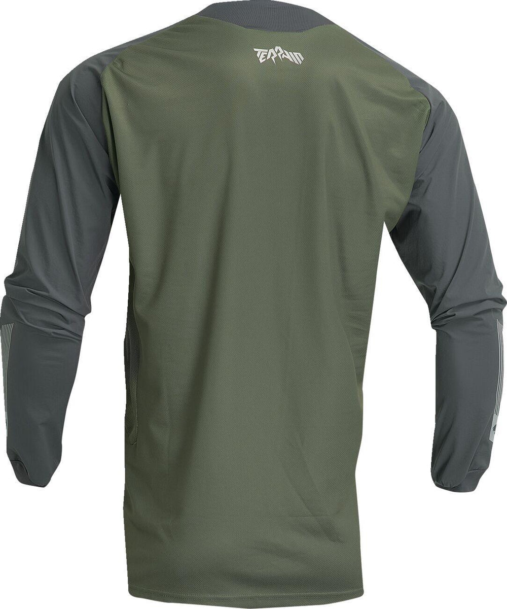 Thor Terrain Jersey - Charcoal Green