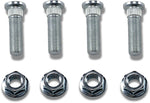 Moose Racing Wheel Stud Nut Kit For Polaris Ace 500 4X4 2018-2019 (US Models) Fits Front Or Rear - Silver