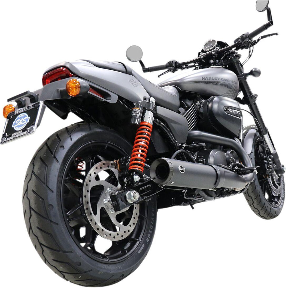 S&S Cycle Grand National  Silencer For Harley Davidson XG 500 2015-2016 - Black Ceramic