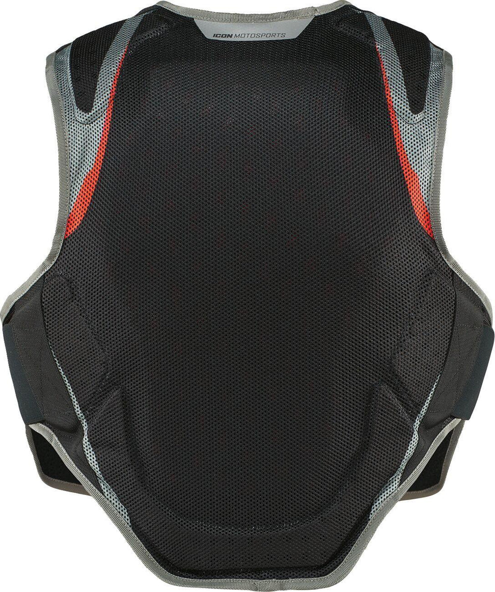 Icon Field Armor Softcore Vest - Black/Grey/Red