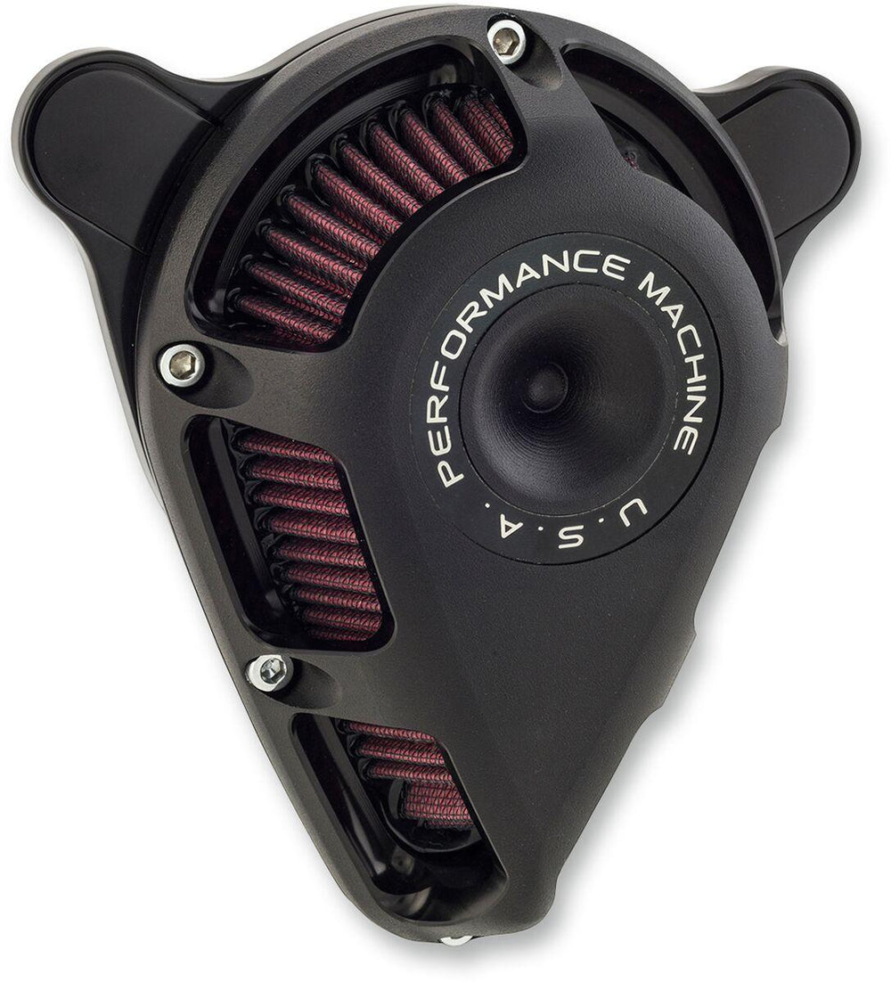 Performance Machine Jet Air Cleaner Kit For Harley Davidson FLDE 1750 2018-2020 - Black Opsâ¢