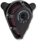 Performance Machine Jet Air Cleaner Kit For Harley Davidson FLDE 1750 2018-2020 - Black Opsâ¢
