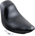 LE Pera Bare Bones Solo Gel Seat For Harley Davidson FLSTF 1450 2006 Smooth - Black