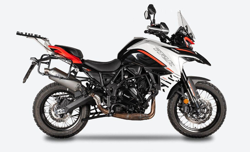 Spark DAKAR Silencer For Benelli TRK 702 2022-2024 Silver