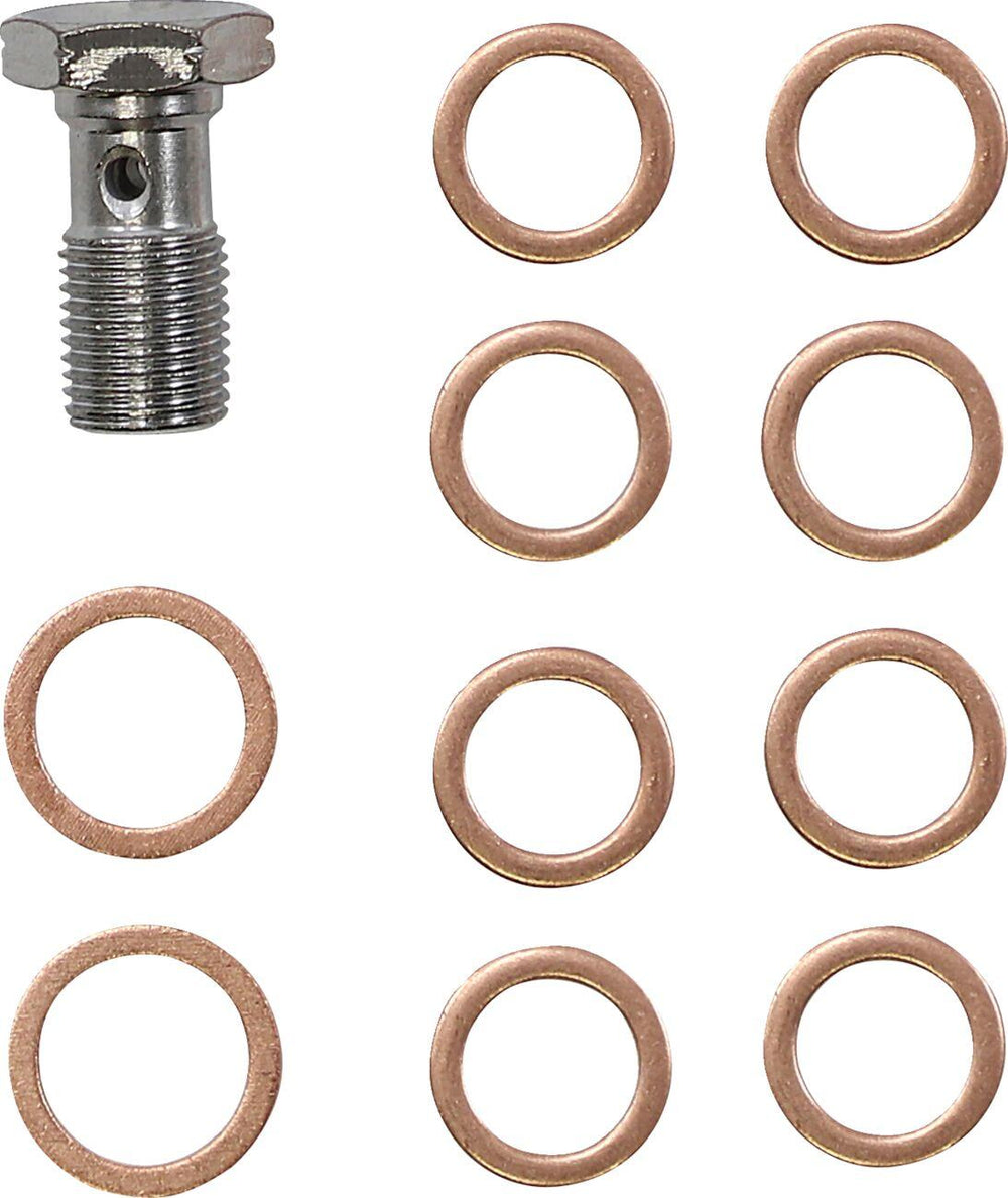 LA Choppers Standard Stainless Braided Handlebar Cable/Brake Hose Kit For Harley Davidson FLH 1868 ABS 2021 38 cm - 43 cm (15" - 17") - Clear-Coated