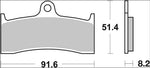 Brembo SA Prime Sintered Brake Pads For Mv Agusta Brutale 910 R 2006-2008 Front