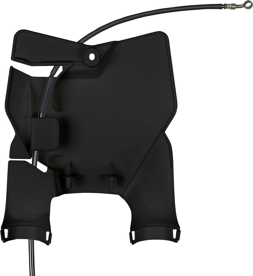 UFO Stadium Front Number Board With Fork Guards For KTM  SX85 2018-2024 - Black