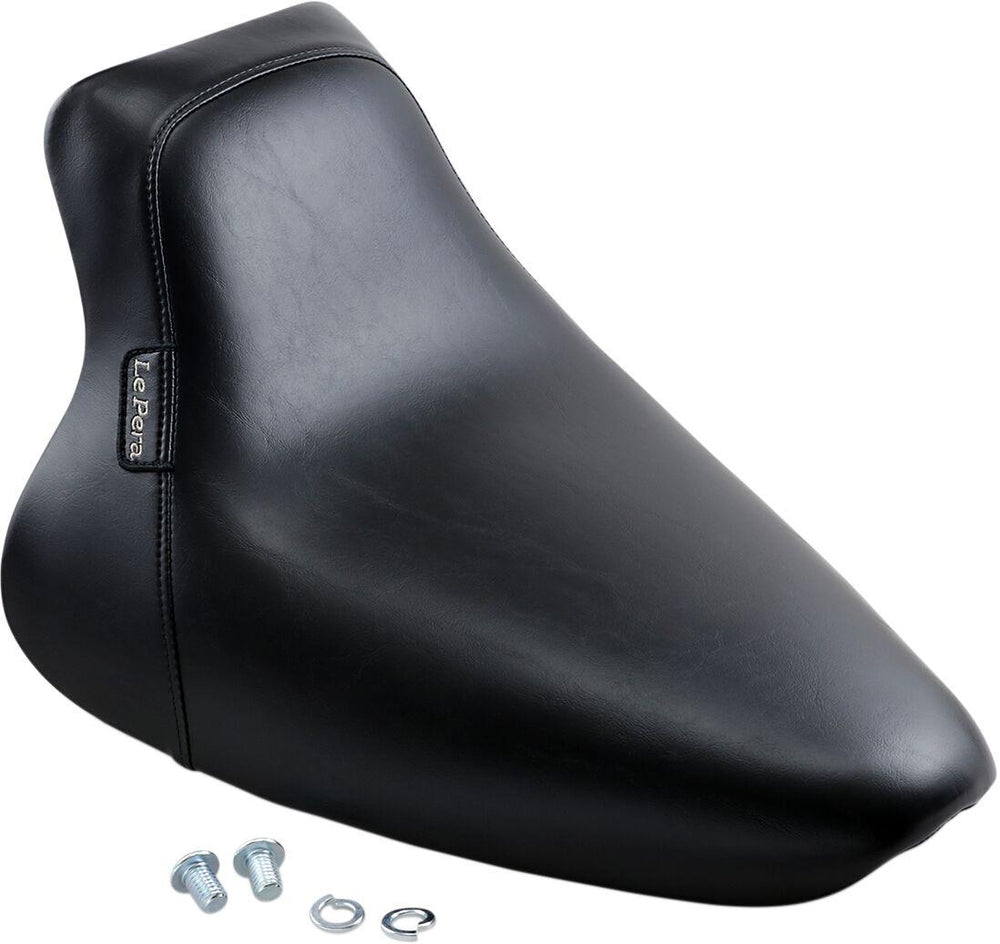 LE Pera Bare Bones Solo Gel Seat For Harley Davidson FLST 1450 2006 Smooth - Black