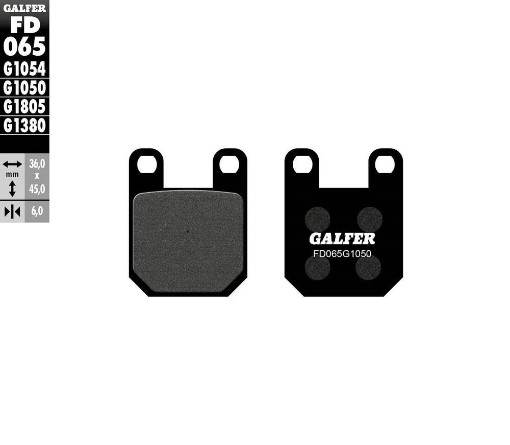 Galfer Semi Metallic Scooter Brake Pads For Derbi Atlantis 100 2004-2006 - Front