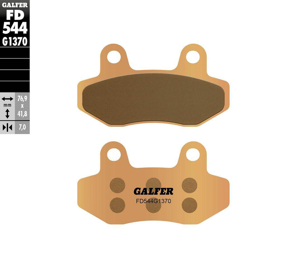 Galfer HH Sintered Street RR Brake Pads For Hyosung GT 250 2005-2009 - Front/Rear