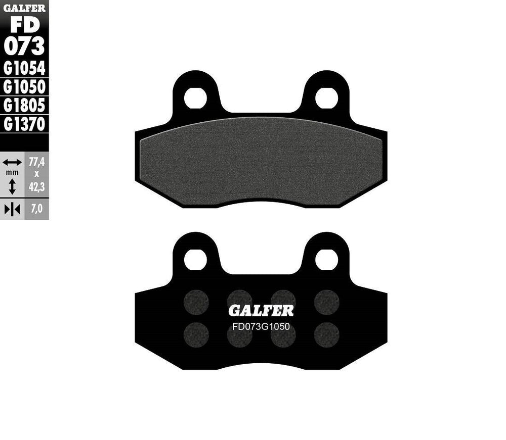 Galfer Semi Metallic Scooter Brake Pads For Hyosung GT 125 2003-2010 - Front