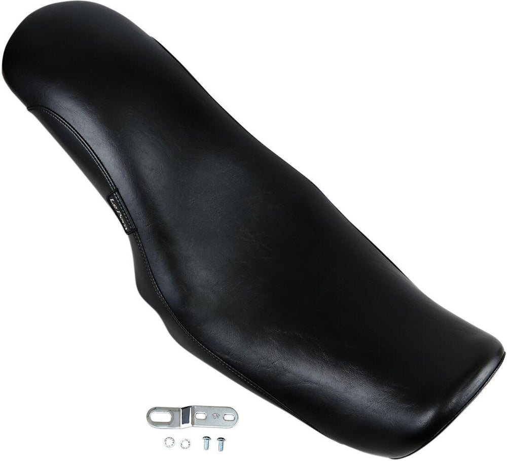 LE Pera King Cobra 2 Up Seat For Harley Davidson FLD 1690 2012-2013 Plain - Black