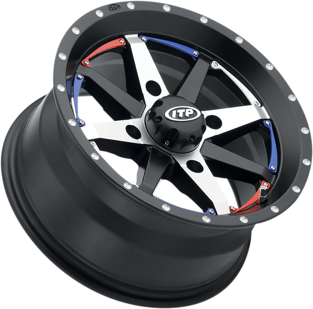 ITP Cyclone Wheel For TGB Blade 1000 EFI 4X4 2018-2023 Fits Front Or Rear 15 x 7" - Black