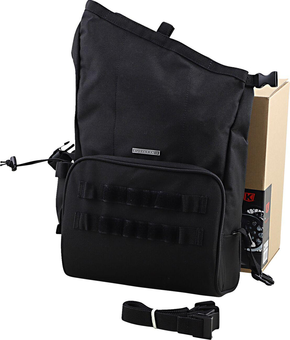 Kuryakyn Hoodrat Universal Swing Arm Bag - Black/16.22L