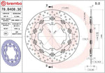 Brembo Oro Prime Line Floating Brake Disc For Yamaha FJR 1300 2001-2002 Front