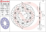 Brembo Oro Prime Line Floating Brake Disc For BMW F 650 CS 2002-2005 Front