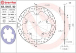 Brembo Oro Prime Line Fixed Brake Disc For Yamaha YZF-R 125 2008-2013 Front