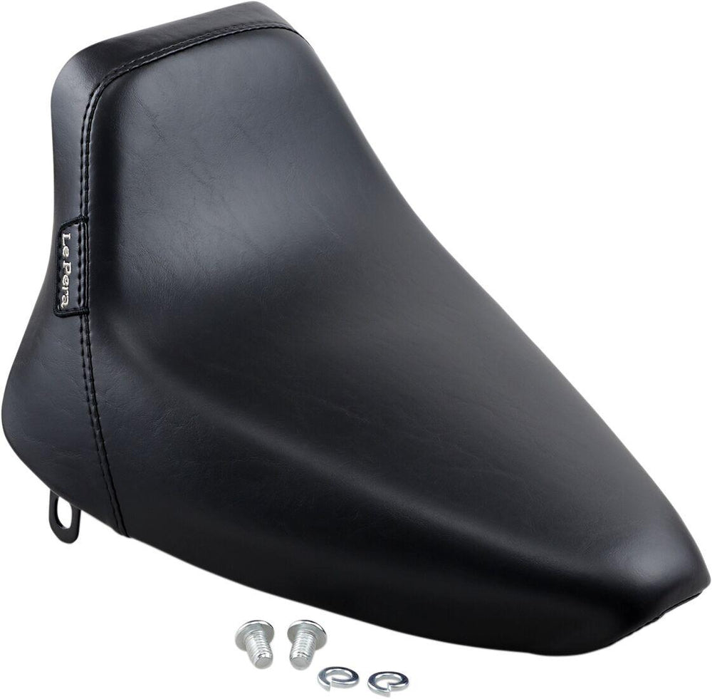 LE Pera Bare Bones Solo Foam Seat For Harley Davidson FLST 1340 1986-1990 Smooth - Black