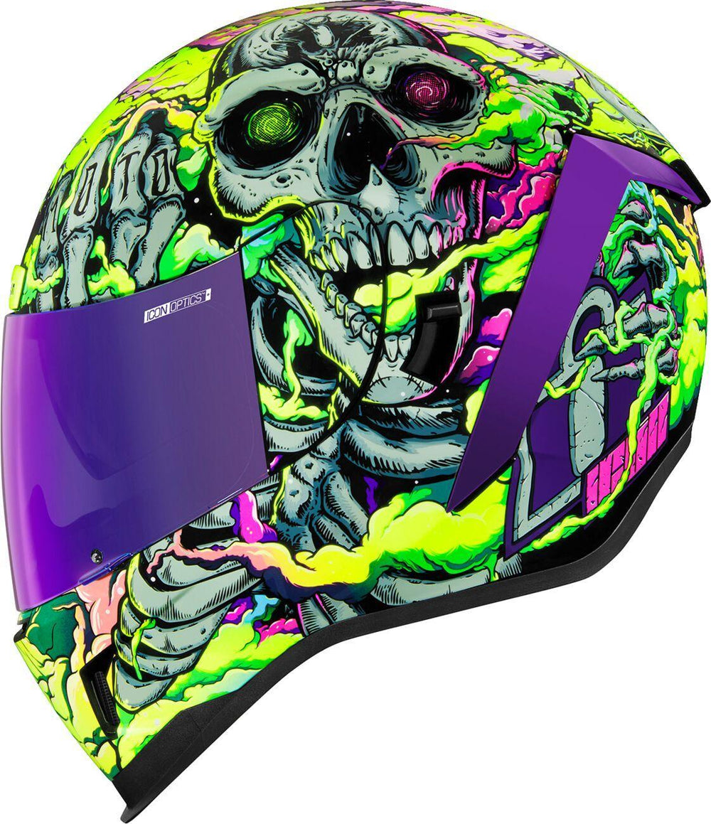 Icon Unisex Airform Hippy Dippy Helmet - Purple