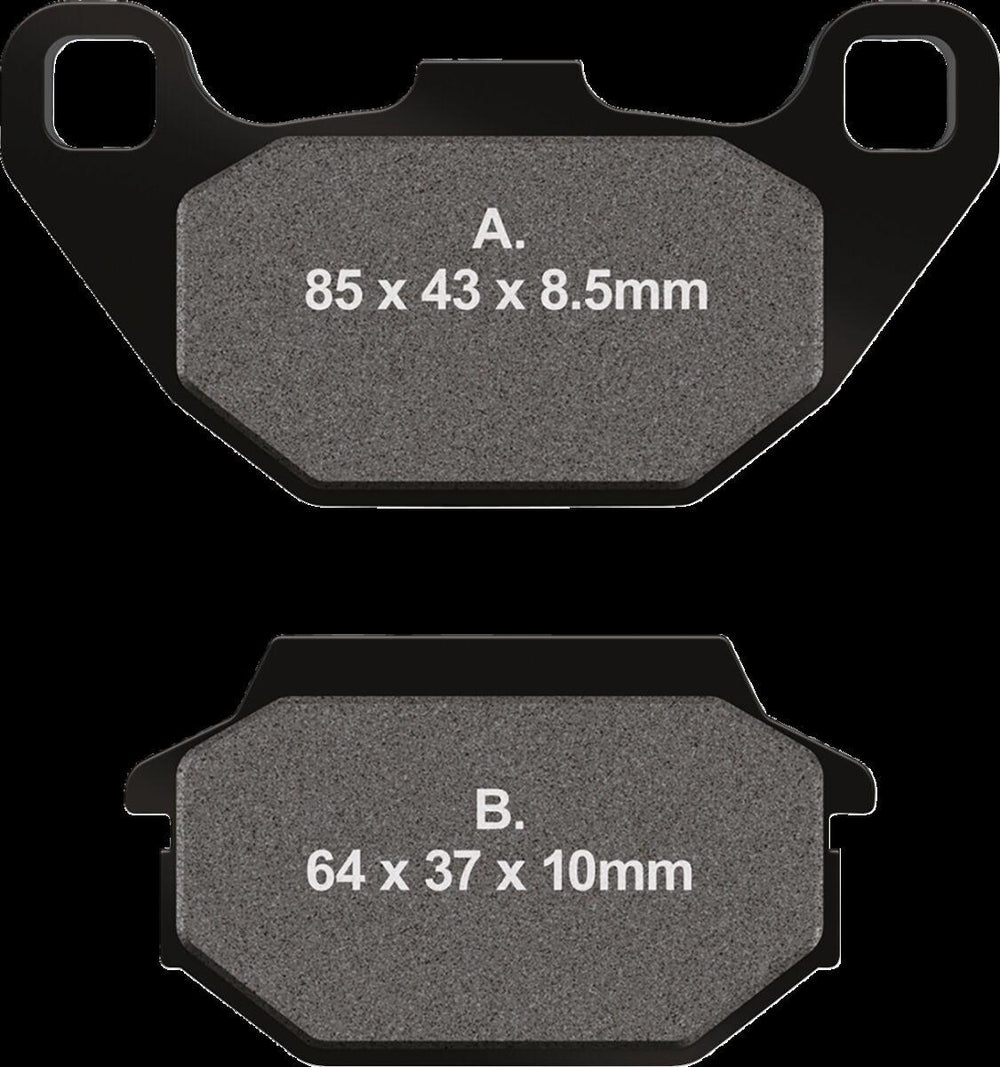 EBC FA Series Organic Brake Pads For Arctic Cat Textron 150 2X4 2009-2011 Rear