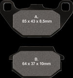 EBC FA Series Organic Brake Pads For Arctic Cat Textron 150 2X4 2009-2011 Rear