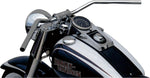 TRW Steel Handlebar 24,5mm (1") For Harley Davidson FLD 1690 ABS 2012-2016 - Chrome