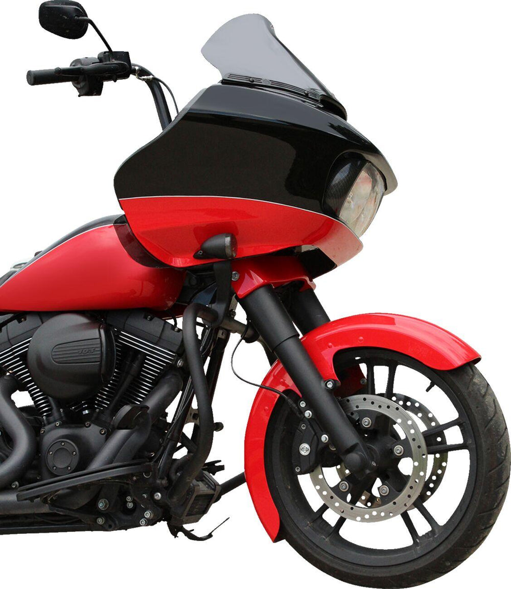 Klock Werks Flare Series Windshield Trim For Harley Davidson FLTRK 1868 2020-2024 - Black